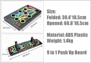 9 in 1 Push-Up Board